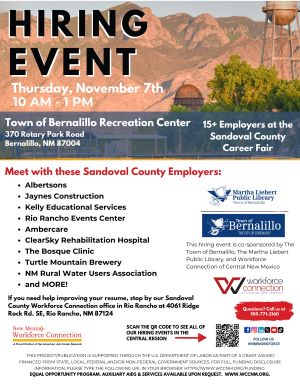 Sandoval County Career Fair