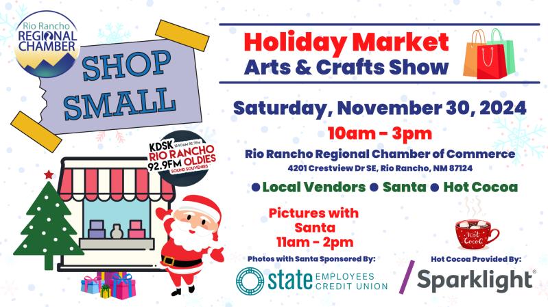 SMALL BUSINESS SATURDAY Holiday Market