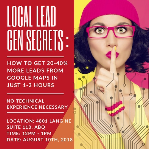 Local Lead Gen Secrets : Free Workshop