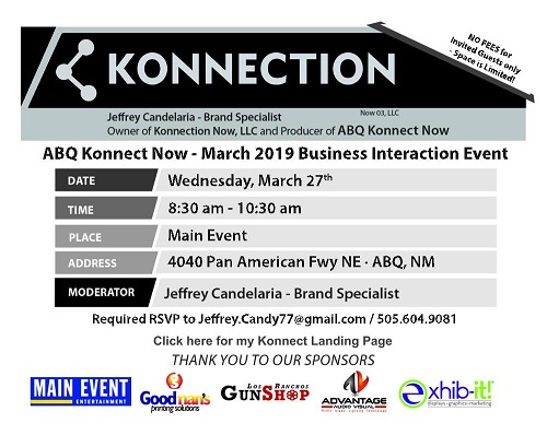 ABQ Konnect Now - March 2019 Business Interaction Event