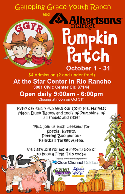 Galloping Grace Youth Ranch Pumpkin Patch
