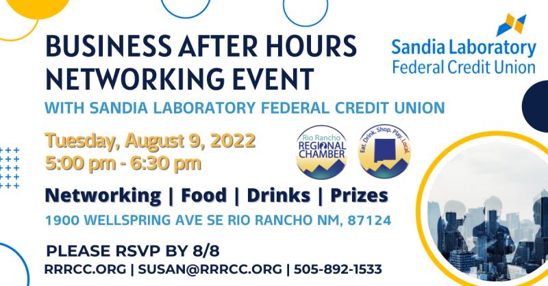 Business After Hours - Sandia Laboratory Fed Credit Union