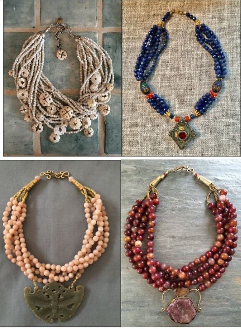Multistrand Necklace Class by Anna Holland