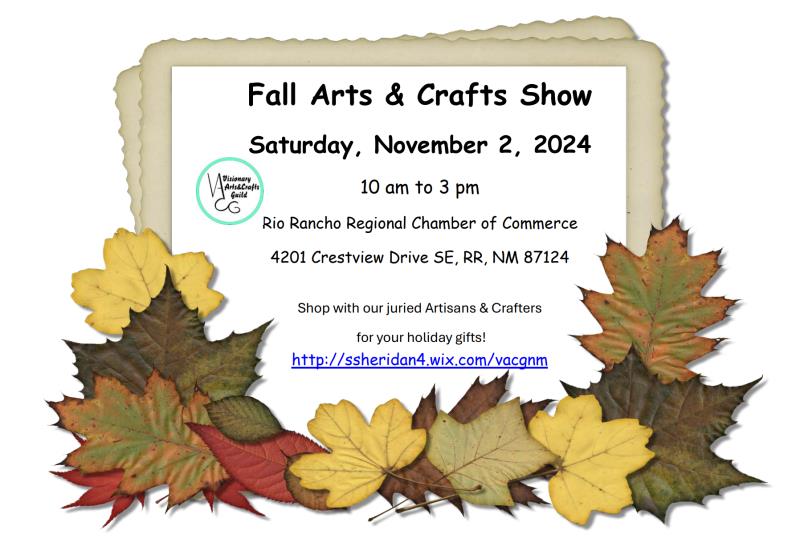 FALL Visionary Arts & Crafts Guild SHOW