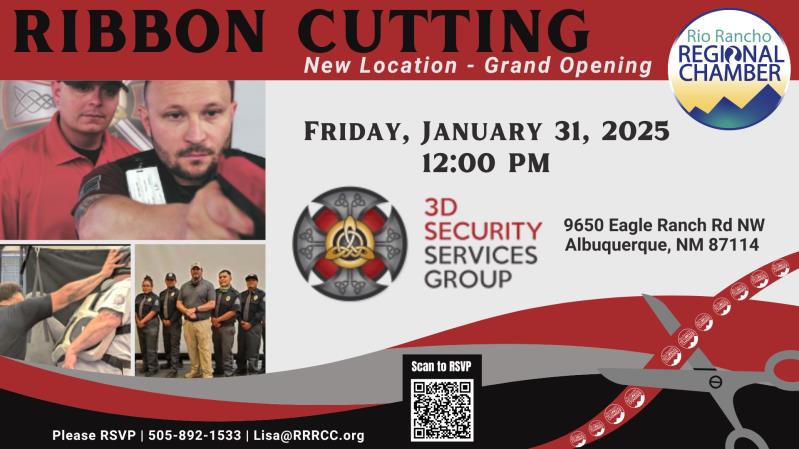 Ribbon Cutting - 3D Security